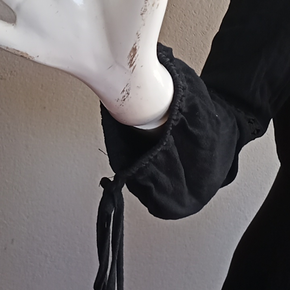 Sass Bohemian little black dress with lace size 10 - Picture 5 of 9